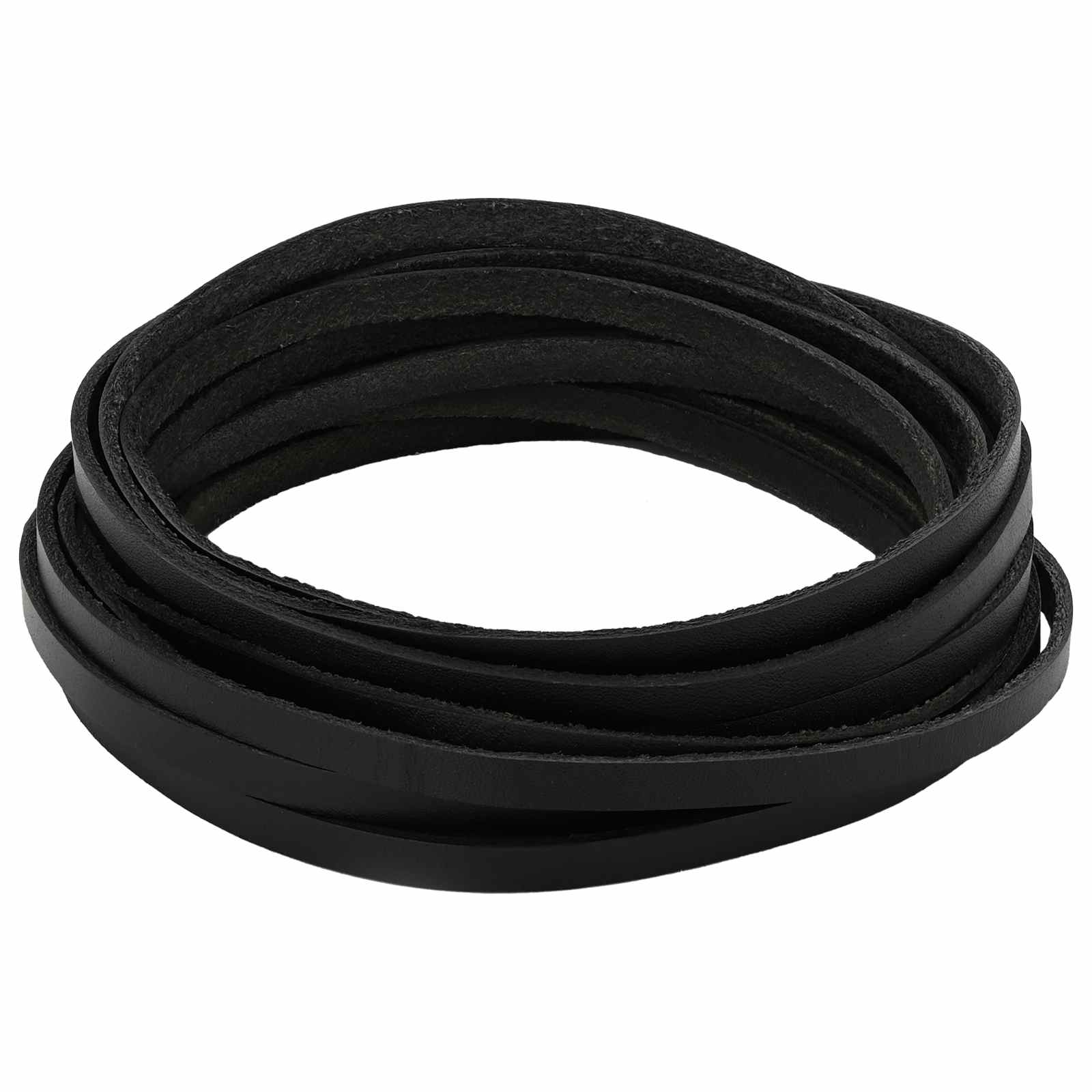 42034140_1.jpg vidaXL Kožený remienok Čierna 500 x 0,8 cm Koža – Obrázok 1
