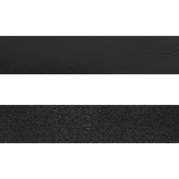 vidaXL Kožený remienok Čierna 500 x 2 cm Koža – Obrázok 7