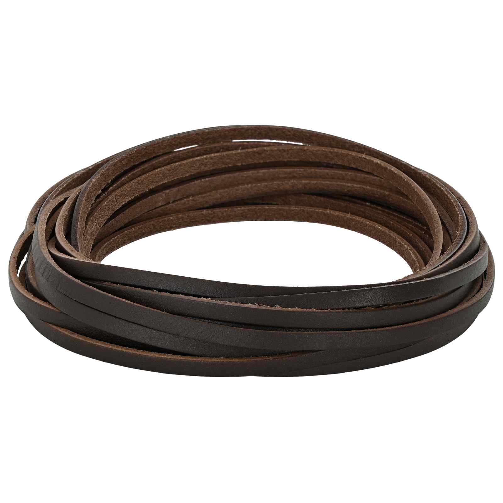 42034166_1.jpg vidaXL Kožený remienok Tmavohnedá 200 x 0,4 cm Koža – Obrázok 1