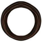 vidaXL Kožený remienok Tmavohnedá 500 x 0,5 cm Koža – Obrázok 3