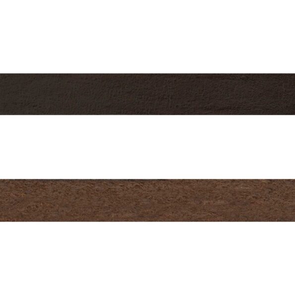 vidaXL Kožený remienok Tmavohnedá 1000 x 0,8 cm Koža – Obrázok 7