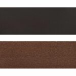 vidaXL Kožený remienok Tmavohnedá 500 x 2,5 cm Koža – Obrázok 7