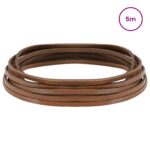 vidaXL Kožený remienok Hnedá 500 x 0,3 cm Koža – Obrázok 2
