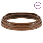 vidaXL Kožený remienok Hnedá 1000 x 0,3 cm Koža – Obrázok 2
