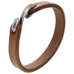 vidaXL Kožený remienok Hnedá 500 x 0,5 cm Koža – Obrázok 6