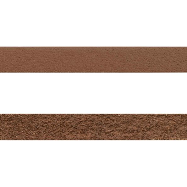 vidaXL Kožený remienok Hnedá 200 x 0,6 cm Koža – Obrázok 7
