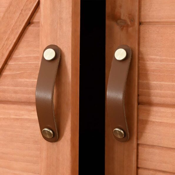 vidaXL Kožený remienok Hnedá 200 x 1,5 cm Koža – Obrázok 6