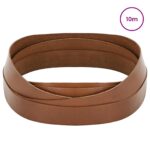 vidaXL Kožený remienok Hnedá 1000 x 2,5 cm Koža – Obrázok 2