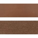 vidaXL Kožený remienok Hnedá 500 x 4 cm Koža – Obrázok 7