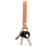 vidaXL Kožený remienok Svetlohnedá 200 x 2 cm Koža – Obrázok 5