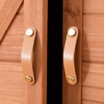 vidaXL Kožený remienok Svetlohnedá 200 x 2 cm Koža – Obrázok 6
