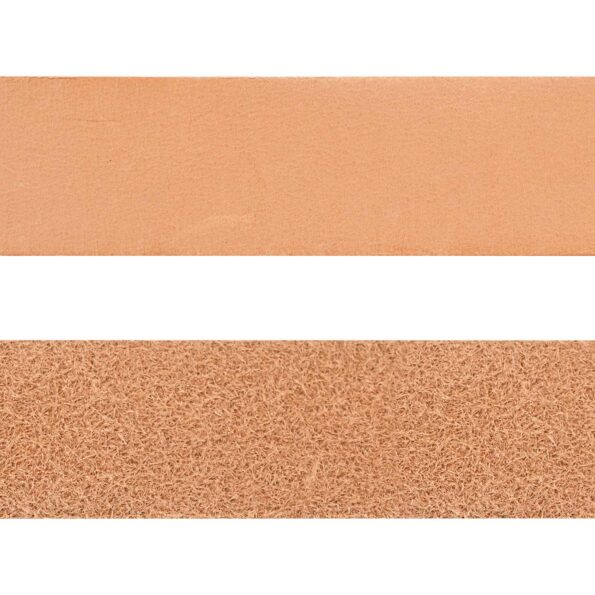 vidaXL Kožený remienok Svetlohnedá 200 x 2 cm Koža – Obrázok 7