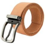 vidaXL Kožený remienok Svetlohnedá 200 x 3 cm Koža – Obrázok 6