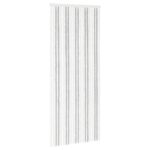 vidaXL Záves proti hmyzu z chenille Svetlo šedá a biela 90 x 220 cm – Obrázok 2