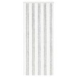 vidaXL Záves proti hmyzu z chenille Svetlo šedá a biela 90 x 220 cm – Obrázok 3