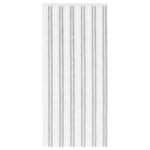 vidaXL Záves proti hmyzu z chenille Svetlo šedá a biela 100 x 220 cm – Obrázok 3