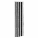 vidaXL Záves proti hmyzu z chenille Šedá a čierna 56 x 200 cm 100% PP – Obrázok 2
