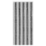 vidaXL Záves proti hmyzu z chenille Šedá a čierna 90 x 200 cm 100% PP – Obrázok 3