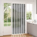 vidaXL Záves proti hmyzu z chenille Šedá a čierna 100 x 220 cm 100% PP