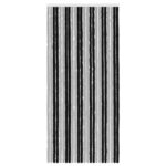 vidaXL Záves proti hmyzu z chenille Šedá a čierna 100 x 220 cm 100% PP – Obrázok 3