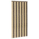 vidaXL Záves proti hmyzu z chenille Tmavohnedá a béžová 100 x 200 cm – Obrázok 2