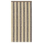 vidaXL Záves proti hmyzu z chenille Tmavohnedá a béžová 100 x 200 cm – Obrázok 3