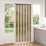 vidaXL Záves proti hmyzu z chenille Tmavohnedá a béžová 100 x 220 cm