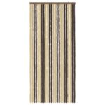 vidaXL Záves proti hmyzu z chenille Tmavohnedá a béžová 100 x 220 cm – Obrázok 3