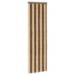 vidaXL Záves proti hmyzu z chenille Hnedá a béžová 56 x 185 cm 100% PP – Obrázok 2