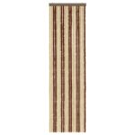 vidaXL Záves proti hmyzu z chenille Hnedá a béžová 56 x 200 cm 100% PP – Obrázok 3