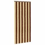 vidaXL Záves proti hmyzu z chenille Hnedá a béžová 100 x 220 cm – Obrázok 2