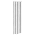 vidaXL Záves proti hmyzu z chenille Šedý a biely 56 x 200 cm 100% PP – Obrázok 2