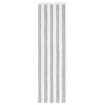 vidaXL Záves proti hmyzu z chenille Šedý a biely 56 x 200 cm 100% PP – Obrázok 3