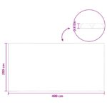 vidaXL Solárny kryt bazéna vysoká kvalita 400 x 200 cm 200 μm – Obrázok 8