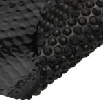 vidaXL Solárny kryt na bazén 800 x 400 cm 110 μm Štvorcový PE Čierna – Obrázok 4