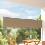 vidaXL Bočný markíz 100 x 300 cm 100% polyester, železo, oceľ
