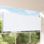 vidaXL Bočný markíz 117 x 300 cm 100% polyester, železo, oceľ