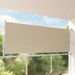 vidaXL Bočný markíz 140 x 300 cm 100% polyester, železo, oceľ