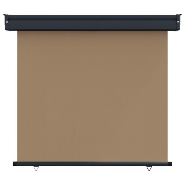 vidaXL Bočný markíz na balkón 60 x 250 cm 100% polyester, železo, oceľ – Obrázok 2