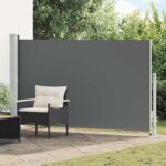 vidaXL Retračná bočná markíza 180 x 300 cm Polyester Obdĺžnikový