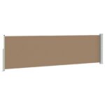 vidaXL Retračná bočná markíza 140 x 500 cm Polyester Obdĺžnikový – Obrázok 4