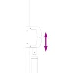vidaXL Retračná bočná markíza Piesková 300 x 160 cm Polyester – Obrázok 7