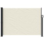 vidaXL Retračná bočná markíza Krémová 300 x 170 cm Polyester – Obrázok 2