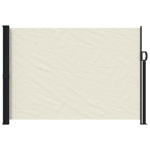 vidaXL Retračná bočná markíza Krémová 300 x 170 cm Polyester – Obrázok 2