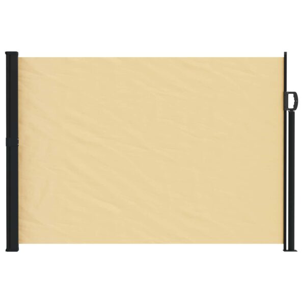 vidaXL Retračná bočná markíza Piesková 500 x 140 cm Polyester – Obrázok 2