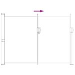 vidaXL Retračná bočná markíza 120 x 300 cm – Obrázok 5