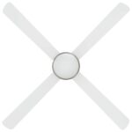 vidaXL Stropný ventilátor s osvetlením a diaľkovým ovládaním Ø 130 cm – Obrázok 4