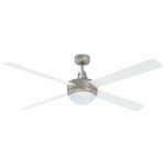 vidaXL Stropný ventilátor s osvetlením a diaľkovým ovládaním Ø 130 cm – Obrázok 6