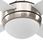 vidaXL Stropný ventilátor s osvetlením a diaľkovým ovládaním Ø 130 cm – Obrázok 7