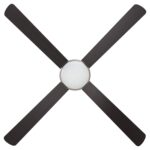 vidaXL Stropný ventilátor s osvetlením a diaľkovým ovládaním Ø 130 cm – Obrázok 4